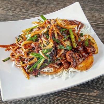 (D5) Mongolian Beef.